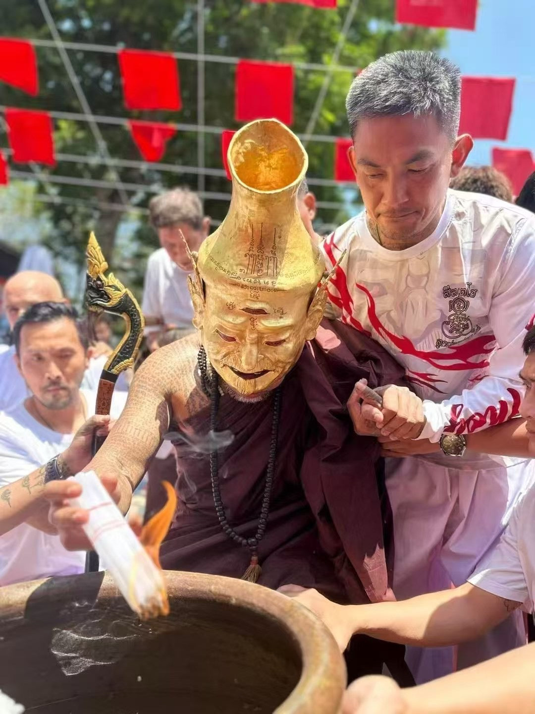 阿贊thoy/阿贊兌僧骨魯士僮身