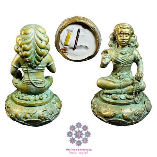 阿贊空迪與弟子阿贊in keaw-咩雅淇妮母夜叉小供奉型