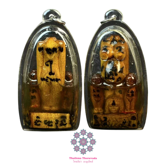 阿贊魔笛🔸特別版鬼木雕無頭大肚女PEE