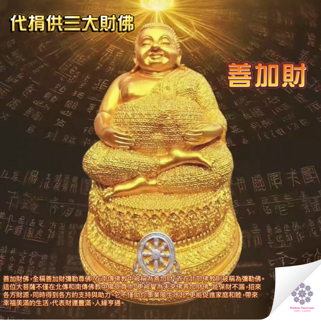 11月3日🔸代捐供三大財佛功德法會