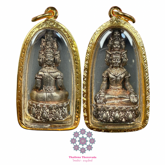 龍婆通丹2548九寶銅九面富貴佛