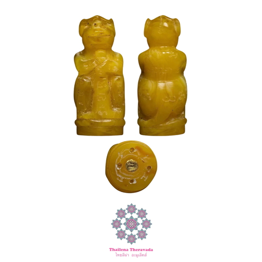 龍婆安南🔸佛歷2560🔸蜜蠟金極速靈猴