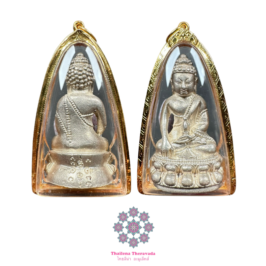 龍婆碰瑪🔸佛曆2537🔸純銀藥師佛