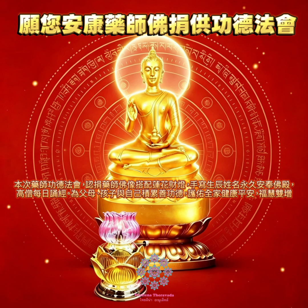 10月18日🔸重陽節🔸願你安康藥師佛捐供功德法會