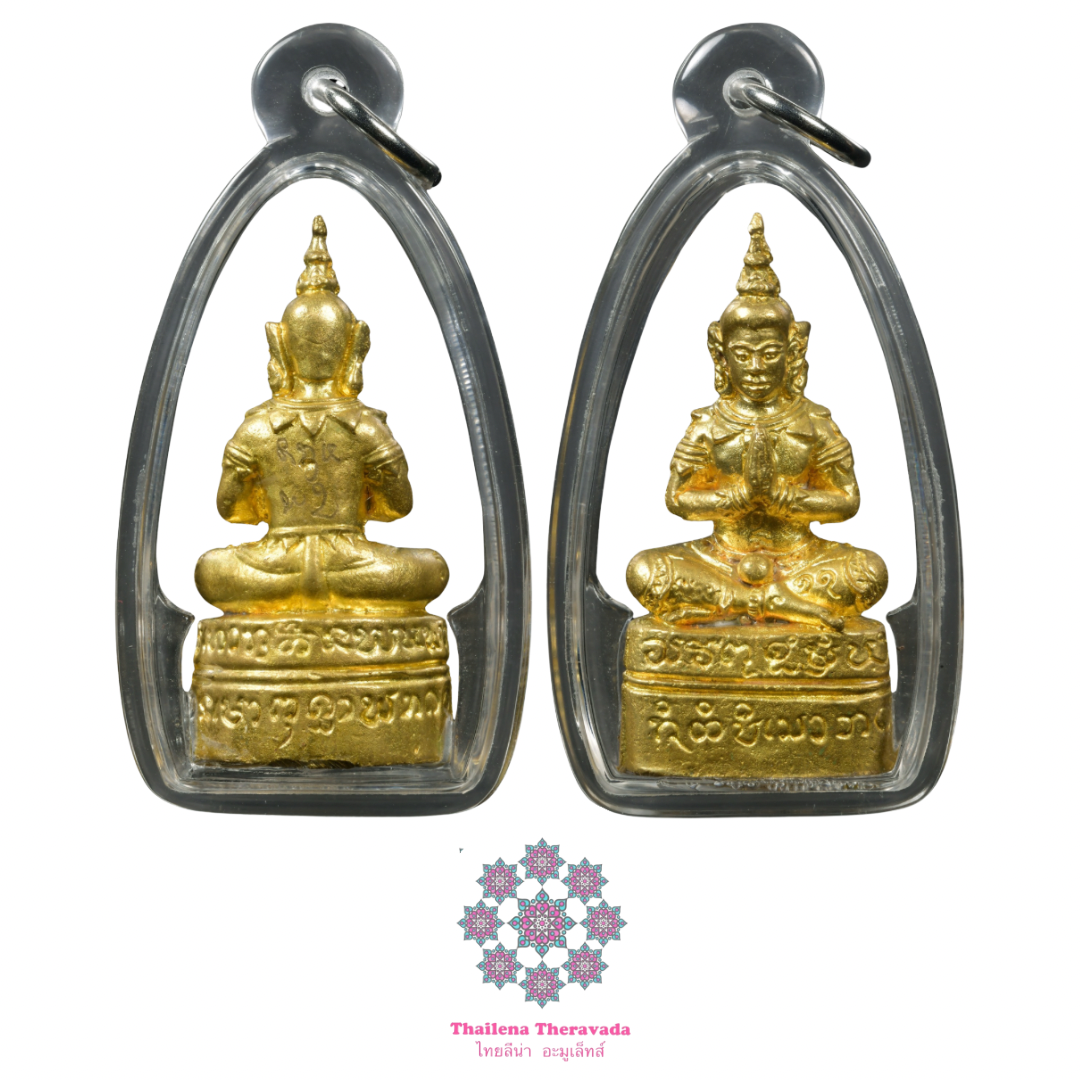 阿贊wiang 🔸2569 帕必實努固嬌清段小立尊（銅鍍金）